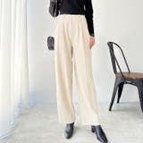 美脚魅せタックワイドスラックスパンツ | GeeRA | 詳細画像35