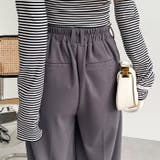 美脚魅せタックワイドスラックスパンツ | GeeRA | 詳細画像8