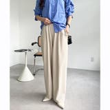 美脚魅せタックワイドスラックスパンツ | GeeRA | 詳細画像28