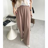 美脚魅せタックワイドスラックスパンツ | GeeRA | 詳細画像41