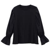 異素材切替キャンディースリーブカットソー | GeeRA | 詳細画像12 