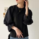 異素材切替キャンディースリーブカットソー | GeeRA | 詳細画像8 