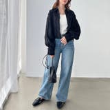 フリンジジャカードショートブラウス | GeeRA | 詳細画像4 