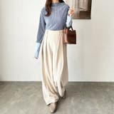 異素材ドッキング配色メロープルオーバー | GeeRA | 詳細画像19