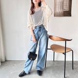 リネン調メッシュニットプルオーバー | GeeRA | 詳細画像9 