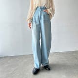 美脚魅せカーブデニム | GeeRA | 詳細画像2 