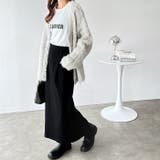 すっきり見え！リブタイトロングスカート | GeeRA | 詳細画像4 