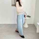 透かし編みメッシュニットプルオーバー | GeeRA | 詳細画像12 