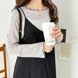 シアーボーダーカットソートップス | GeeRA | 詳細画像2 