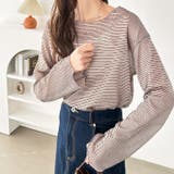 シアーボーダーカットソートップス | GeeRA | 詳細画像7 