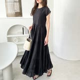 涼やかインド綿ボリュームティアードワンピ | GeeRA | 詳細画像10