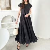 涼やかインド綿ボリュームティアードワンピ | GeeRA | 詳細画像11