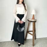 配色パイピングシアーワッシャーブラウス | GeeRA | 詳細画像20 