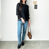 配色パイピングシアーワッシャーブラウス | GeeRA | 詳細画像25 