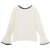 配色パイピングシアーワッシャーブラウス | GeeRA | 詳細画像30 