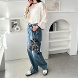 配色パイピングシアーワッシャーブラウス | GeeRA | 詳細画像22 