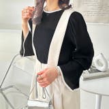 配色パイピングシアーワッシャーブラウス | GeeRA | 詳細画像26 