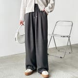 上品見え!ダブルタックワイドイージーパンツ | GeeRA | 詳細画像14