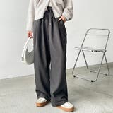 上品見え!ダブルタックワイドイージーパンツ | GeeRA | 詳細画像15