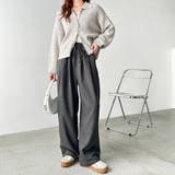 上品見え!ダブルタックワイドイージーパンツ | GeeRA | 詳細画像17