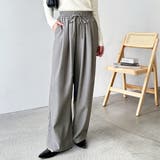 上品見え!ダブルタックワイドイージーパンツ | GeeRA | 詳細画像22