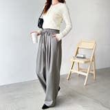 上品見え!ダブルタックワイドイージーパンツ | GeeRA | 詳細画像23