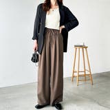 上品見え!ダブルタックワイドイージーパンツ | GeeRA | 詳細画像31