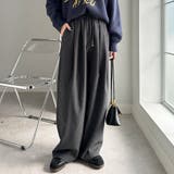 上品見え!ダブルタックワイドイージーパンツ | GeeRA | 詳細画像33