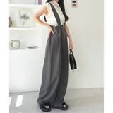 フロントジップハイウエストサロペット | GeeRA | 詳細画像41