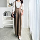 フロントジップハイウエストサロペット | GeeRA | 詳細画像47