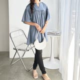 フレアー袖キーネックブラウス | GeeRA | 詳細画像25