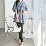 フレアー袖キーネックブラウス | GeeRA | 詳細画像26