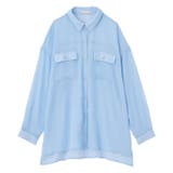 オーバーサイズシアー楊柳シャツ オフィスカジュアル 夏服 | GeeRA | 詳細画像13 
