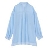 オーバーサイズシアー楊柳シャツ オフィスカジュアル 夏服 | GeeRA | 詳細画像14 