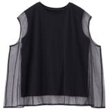 チュールカバーフレンチスリーブカットソー | GeeRA | 詳細画像38 