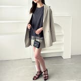 チュールカバーフレンチスリーブカットソー | GeeRA | 詳細画像32 