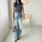 チュールカバーフレンチスリーブカットソー | GeeRA | 詳細画像27 