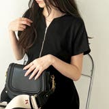 前後2WAYハーフジップフレンチ袖ワンピ | GeeRA | 詳細画像16