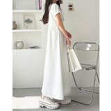 前後2WAYハーフジップフレンチ袖ワンピ | GeeRA | 詳細画像54