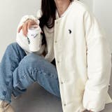 【Ｕ．Ｓ． ＰＯＬＯ ＡＳＳＮ．】ノーカラー中わたブルゾン | GeeRA | 詳細画像2 