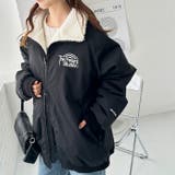 【FIRST MOOD】ナイロン裏ボアブルゾン | GeeRA | 詳細画像1 