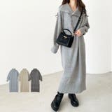 GeeRA（ジーラ） | アシメボタンミックスニットワンピース