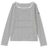 ピスネーム付スクエアネックリブカットソー | GeeRA | 詳細画像26