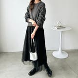 チュールドッキングワンピース | GeeRA | 詳細画像16 