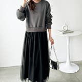 チュールドッキングワンピース | GeeRA | 詳細画像18 