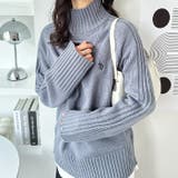 ブルー | 【Ｕ．Ｓ． ＰＯＬＯ ＡＳＳＮ．】ハイネックニットトップス | GeeRA