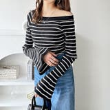 バレエネックフレアースリーブニット | GeeRA | 詳細画像10