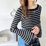 バレエネックフレアースリーブニット | GeeRA | 詳細画像9