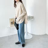 ハイネックラウンドヘム指穴ニット | GeeRA | 詳細画像11 