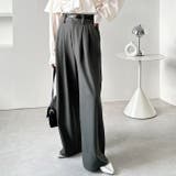 着心地抜群！ハイウエストダブルタックワイドパンツ | GeeRA | 詳細画像24 